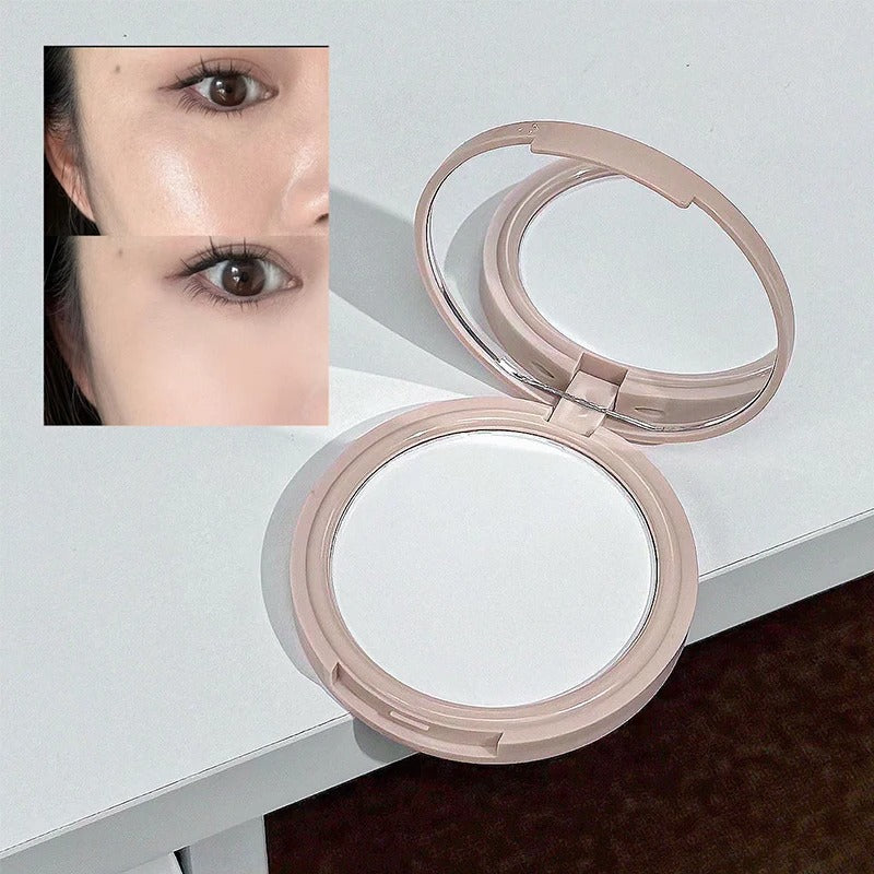 QIBEST 4 Colors Double Head Lip Glaze,Pressed Powder,Blush,Eyeshadow, Eyebrow