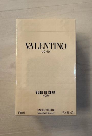 New Valentino Uomo Born In Roma Ivory Eau de Toilette 100ml / 3.4 oz for Men